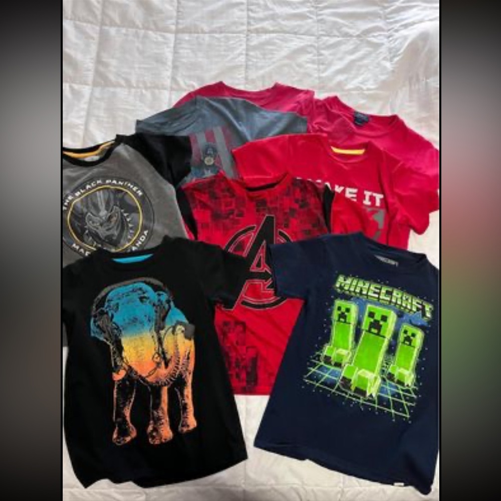 8 shirt Bundle Size 5-8